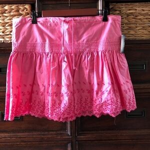 NWT Vintage RL polo sun washed pink Elaine Ballerina Mini Skirt in size M